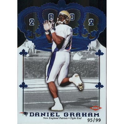 2002 Crown Royale Blue #187 Daniel Graham