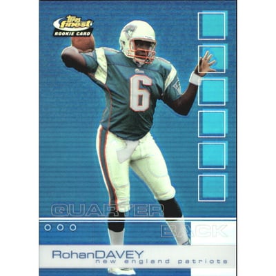 2002 Finest Refractors #90 Rohan Davey
