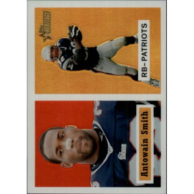 2002 Topps Heritage Retrofractors #106 Antowain Smith