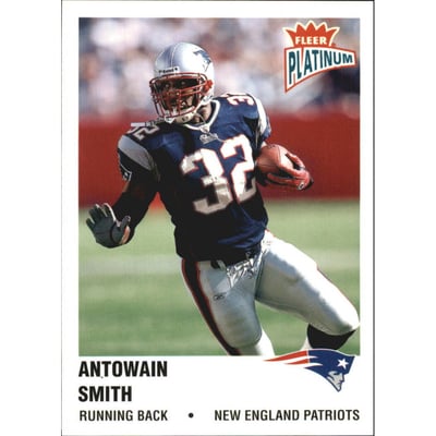 2003 Fleer Platinum Finish #8 Antowain Smith