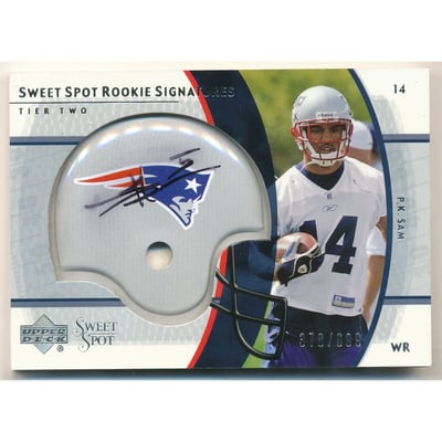 2004 Sweet Spot #245 P.K. Sam AU/699 RC