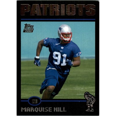 2004 Topps Black #367 Marquise Hill