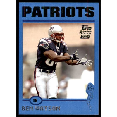 2004 Topps Signature Blue #63 Ben Watson