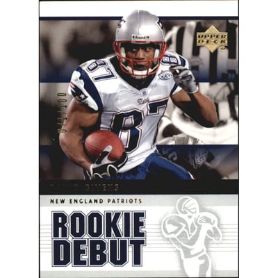 2005 Upper Deck Rookie Debut Gold 100 #58 David Givens