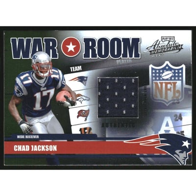 2006 Absolute Memorabilia War Room Materials #1 Chad Jackson