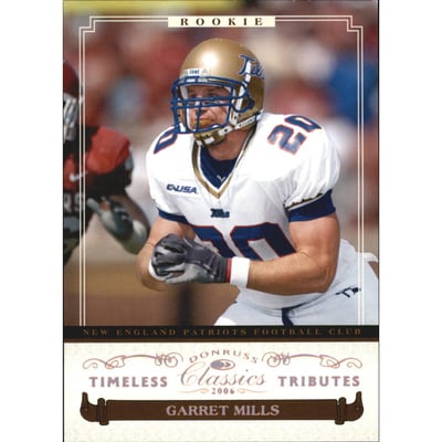 2006 Donruss Classics Timeless Tributes Bronze #176 Garrett Mills