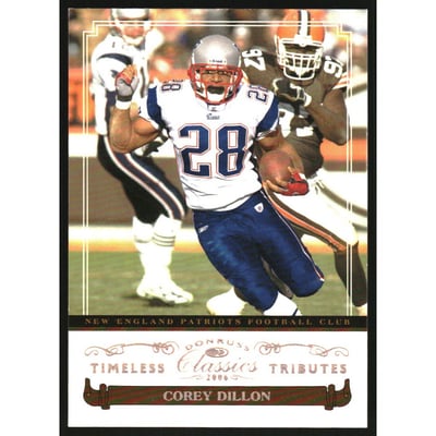 2006 Donruss Classics Timeless Tributes Bronze #60 Corey Dillon