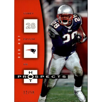 2006 Hot Prospects Red Hot #58 Corey Dillon