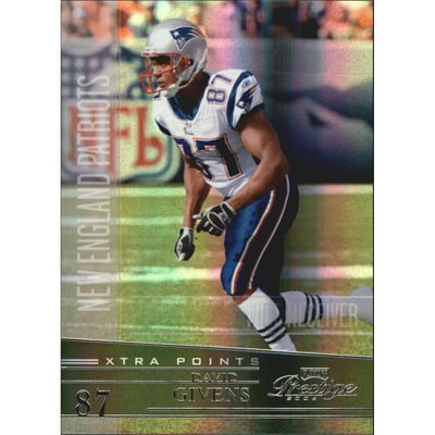 2006 Playoff Prestige Xtra Points Green #92 David Givens