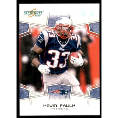 2008 Score Artist's Proof #187 Kevin Faulk