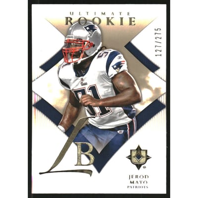 2008 Ultimate Collection #150 Jerod Mayo RC