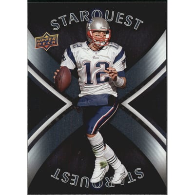 2008 Upper Deck First Edition StarQuest #SQ29 Tom Brady