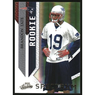2009 Absolute Memorabilia Spectrum Gold #113 Brandon Tate