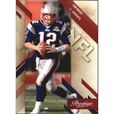 2010 Prestige Stars of the NFL #10 Tom Brady