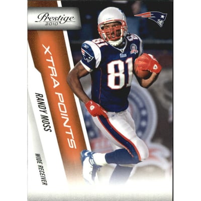 2010 Prestige Xtra Points Orange #117 Randy Moss