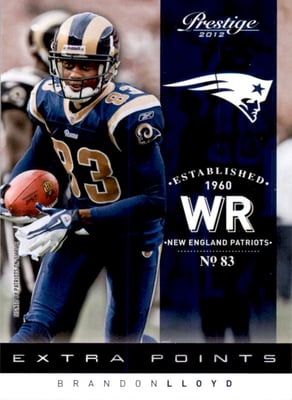 2012 Prestige Extra Points Black #184 Brandon Lloyd