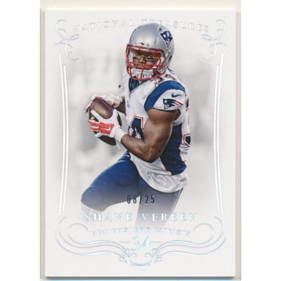 2014 Panini National Treasures Century Silver #2 Shane Vereen