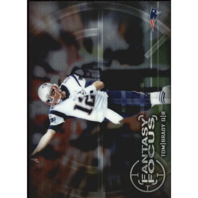 2014 Topps Chrome Fantasy Focus #FFTB Tom Brady