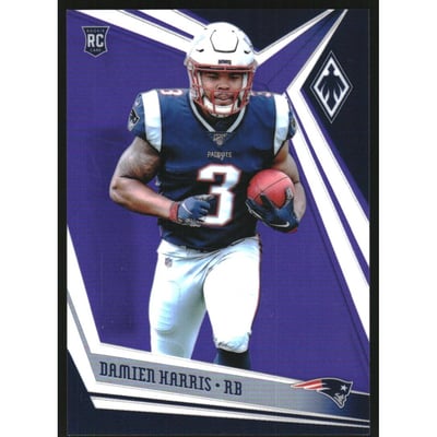 2019 Panini Phoenix Purple #112 Damien Harris