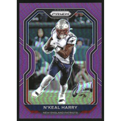 2020 Panini Prizm Prizms Purple #23 N'Keal Harry