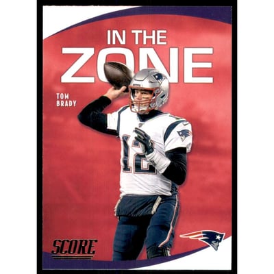 2020 Score In the Zone #4 Tom Brady