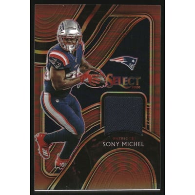2020 Select Select Swatches Prizm Copper #28 Sony Michel