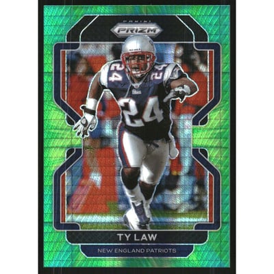 2021 Panini Prizm Prizms Hyper #103 Ty Law