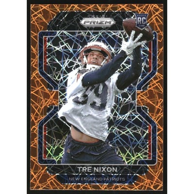2021 Panini Prizm Prizms Lazer #428 Tre Nixon
