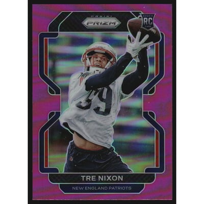 2021 Panini Prizm Prizms Pink #428 Tre Nixon