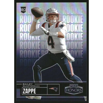 2022 Panini Honors '03 Honors Rookies #91 Bailey Zappe