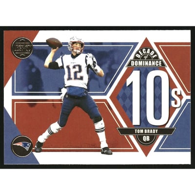 2022 Panini Legacy Decade of Dominance #17 Tom Brady