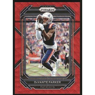 2022 Panini Prizm Prizms Red Wave #202 DeVante Parker