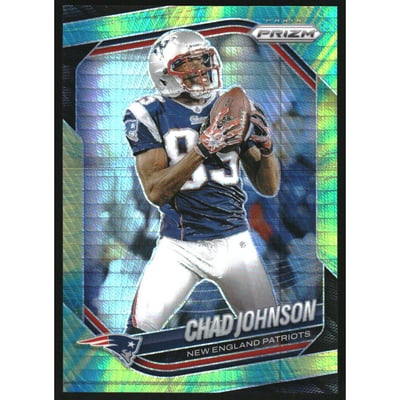 2025 Panini Prizm Prizms Hyper #180 Chad Johnson