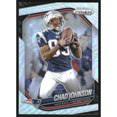 2025 Panini Prizm Prizms Silver #180 Chad Johnson