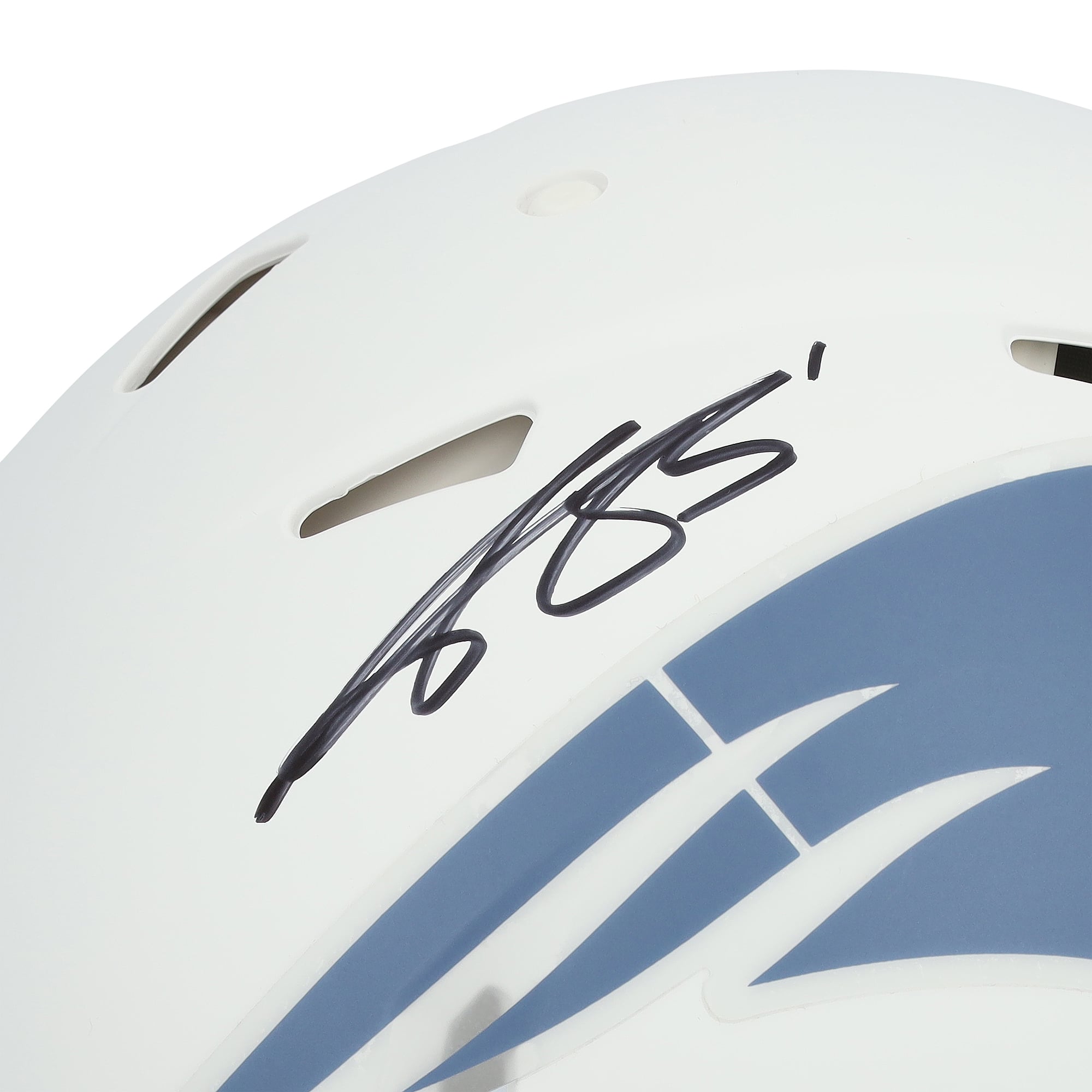 Casque Riddell Rivalry Speed ​​Authentic autographié par A.J. Brown des New England Patriots