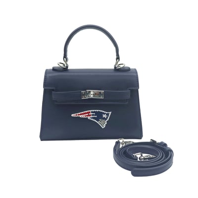 New England Patriots FABGATING by Cuce Team Color Vegan Leather Mini Purse