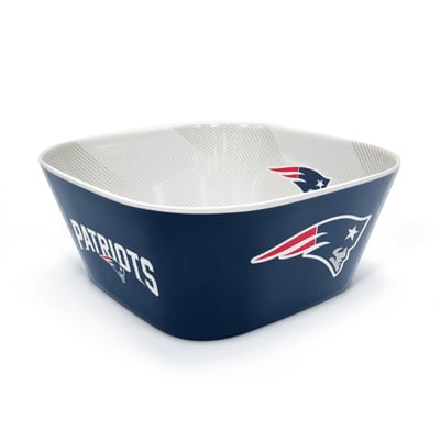 New England Patriots Fanpoint Large Party Bowl