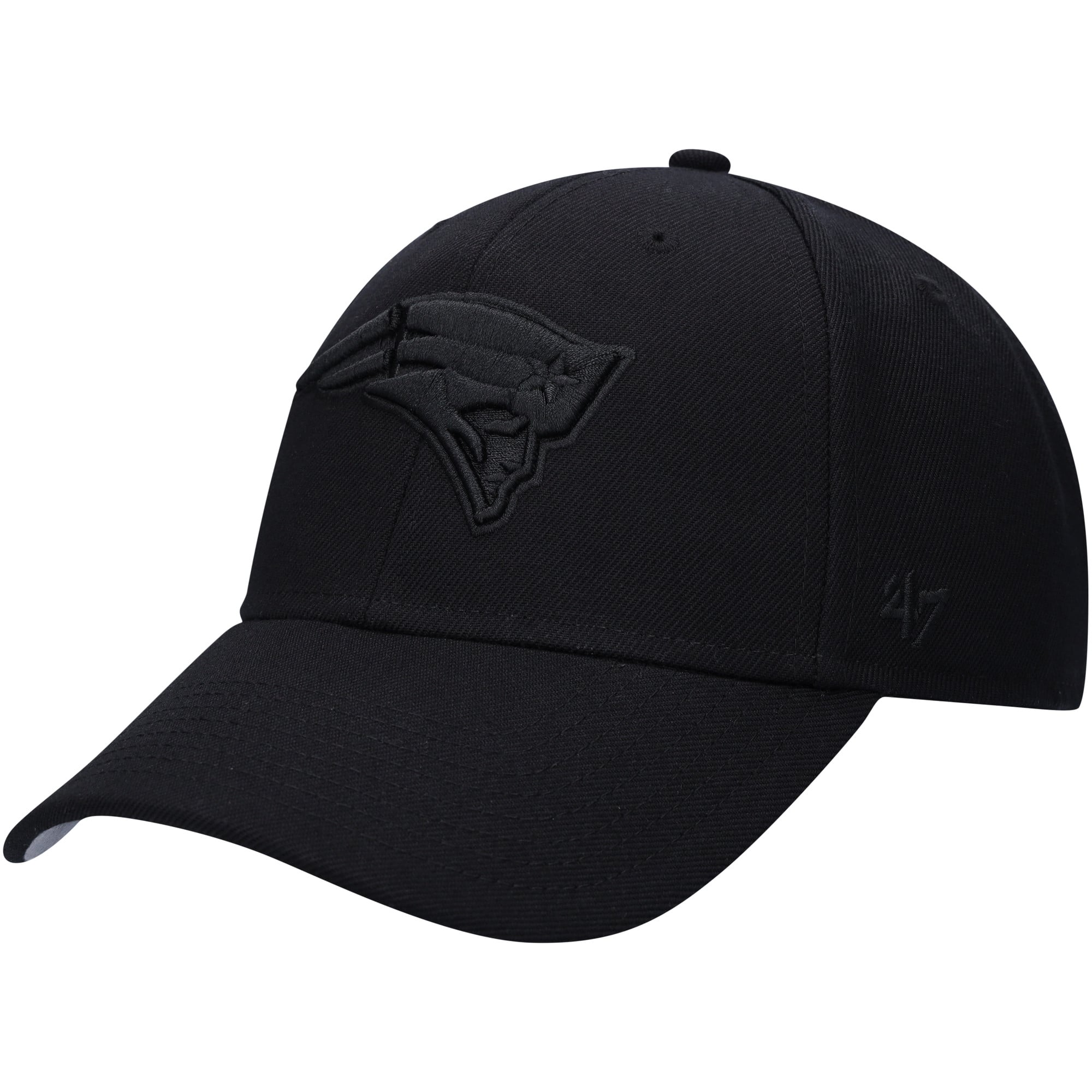 Casquette réglable ton sur ton MVP des New England Patriots '47 noire pour hommes