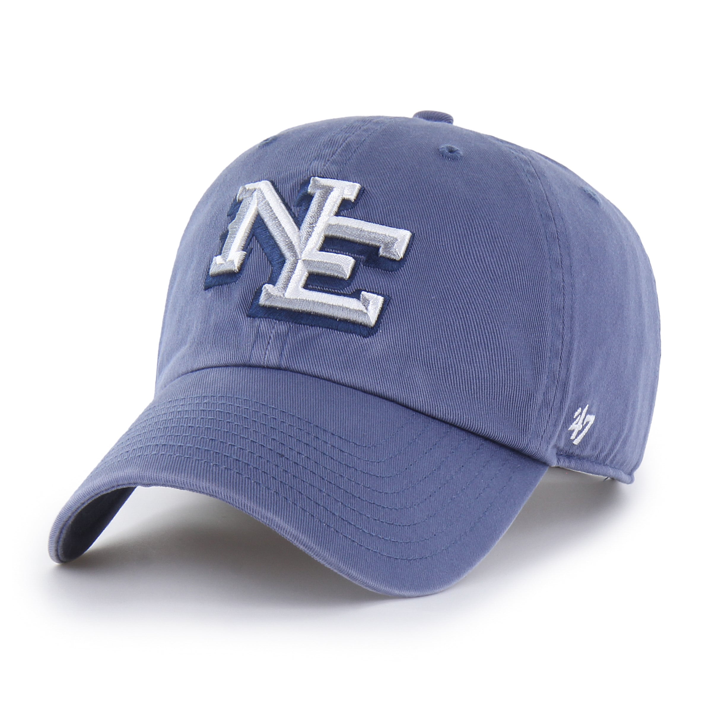 Men's '47 Blue New England Patriots Rivalries Collection Clean Up Adjustable Hat