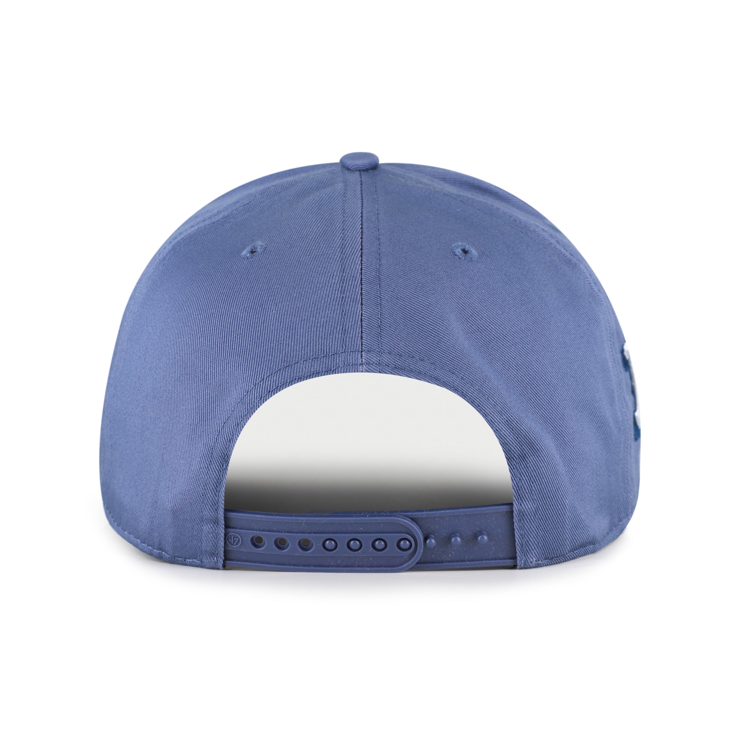 Casquette ajustable à tête plate bleue New England Patriots Rivalries Collection '47