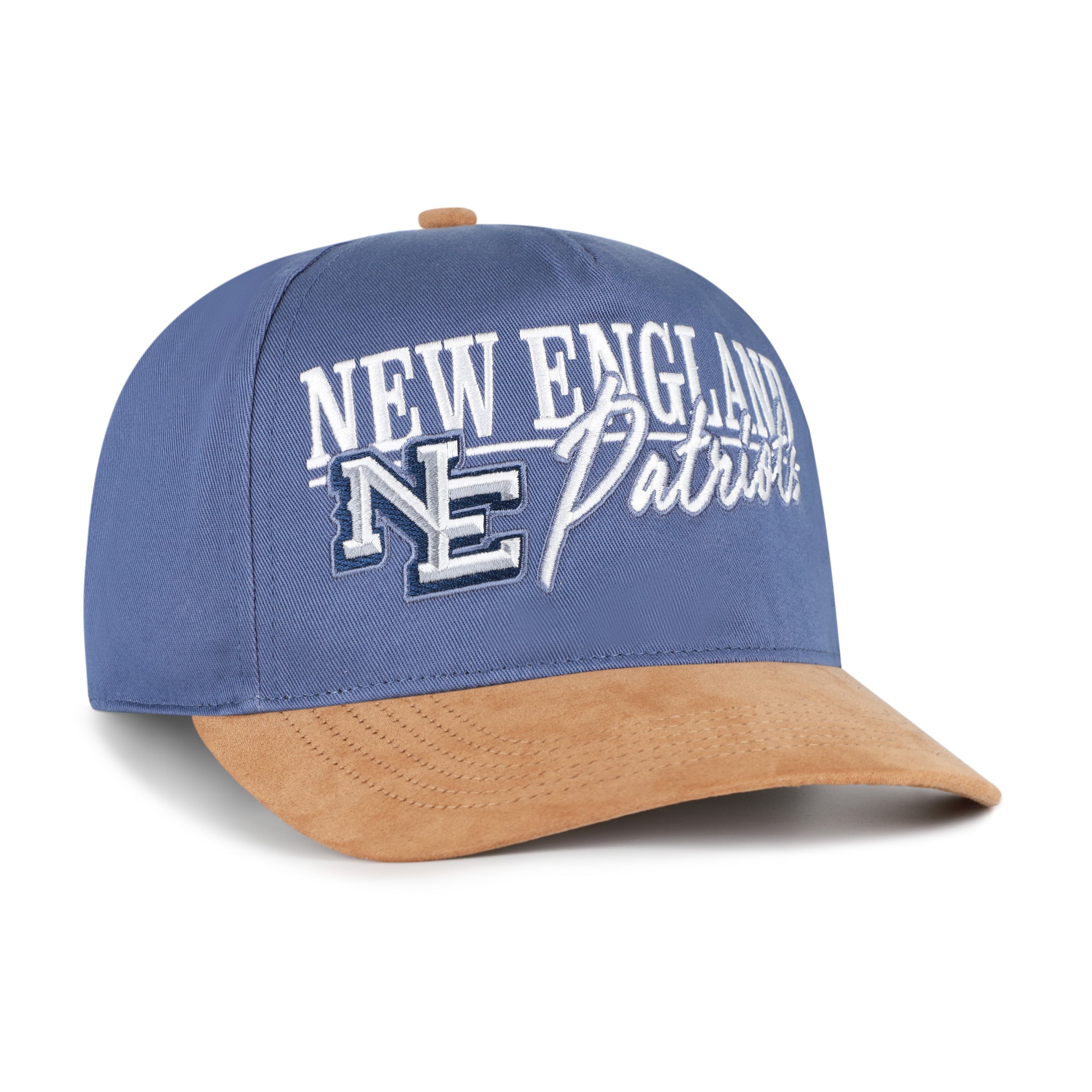 Casquette ajustable Scribe Line Hitch de la collection Rivalries des New England Patriots, bleu '47