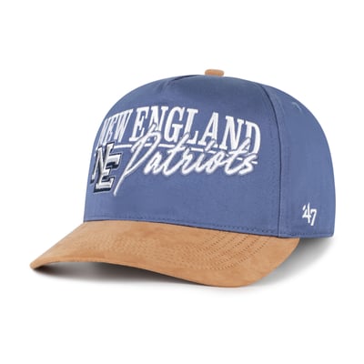  New England Patriots '47 Rivalries Collection Scribe Line Hitch Adjustable Hat - Blue