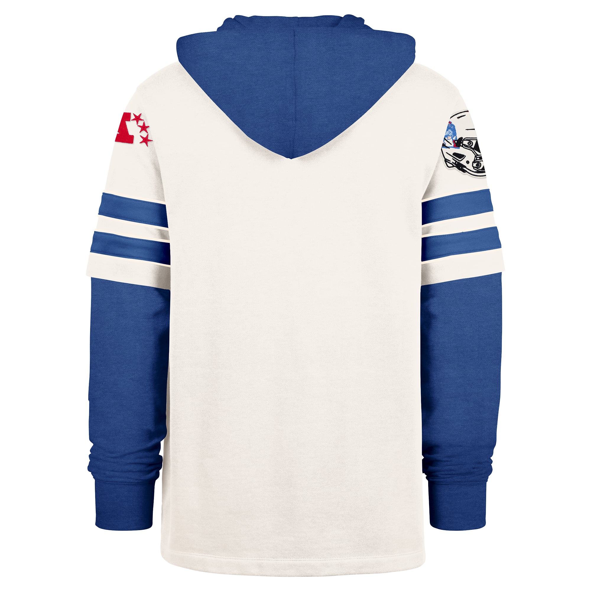 Sweat à capuche pour homme « 47 Cream New England Patriots Cornerback »