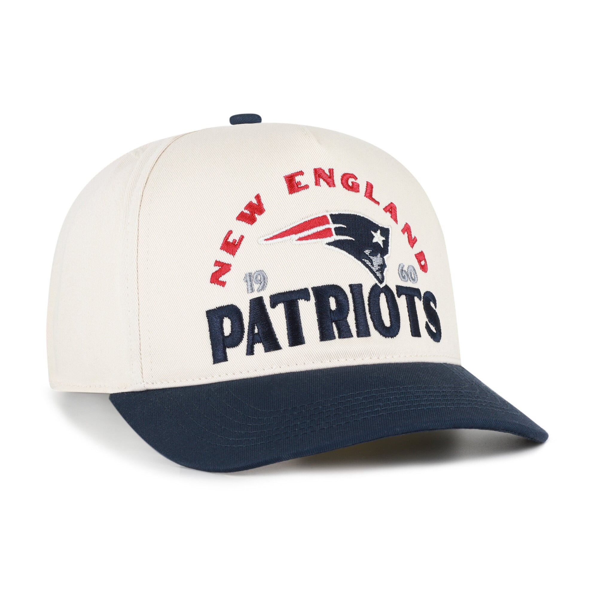 Casquette ajustable Arcitext Hitch '47 Natural New England Patriots pour homme