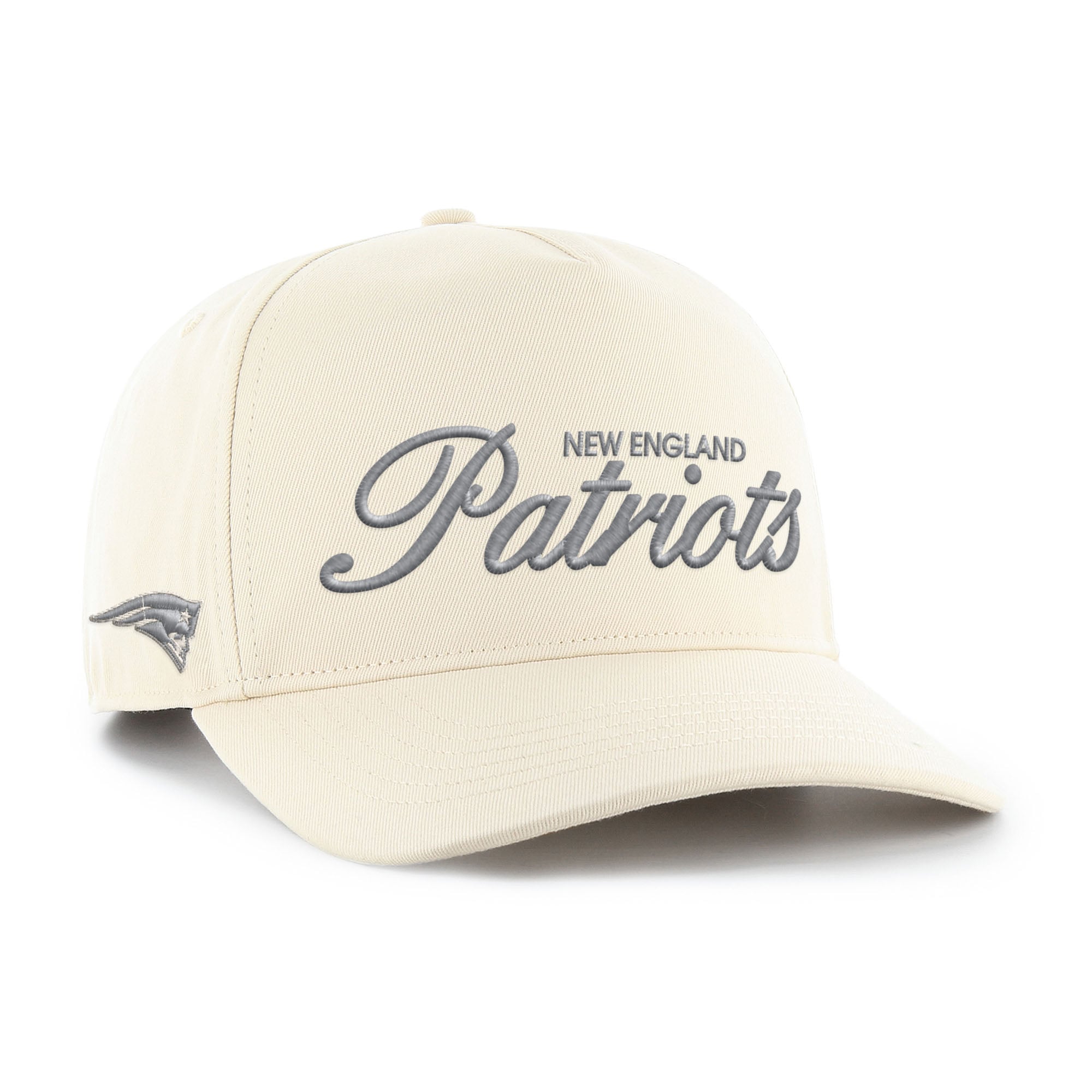 Casquette ajustable pour homme '47 Natural New England Patriots Foundational Script Hitch