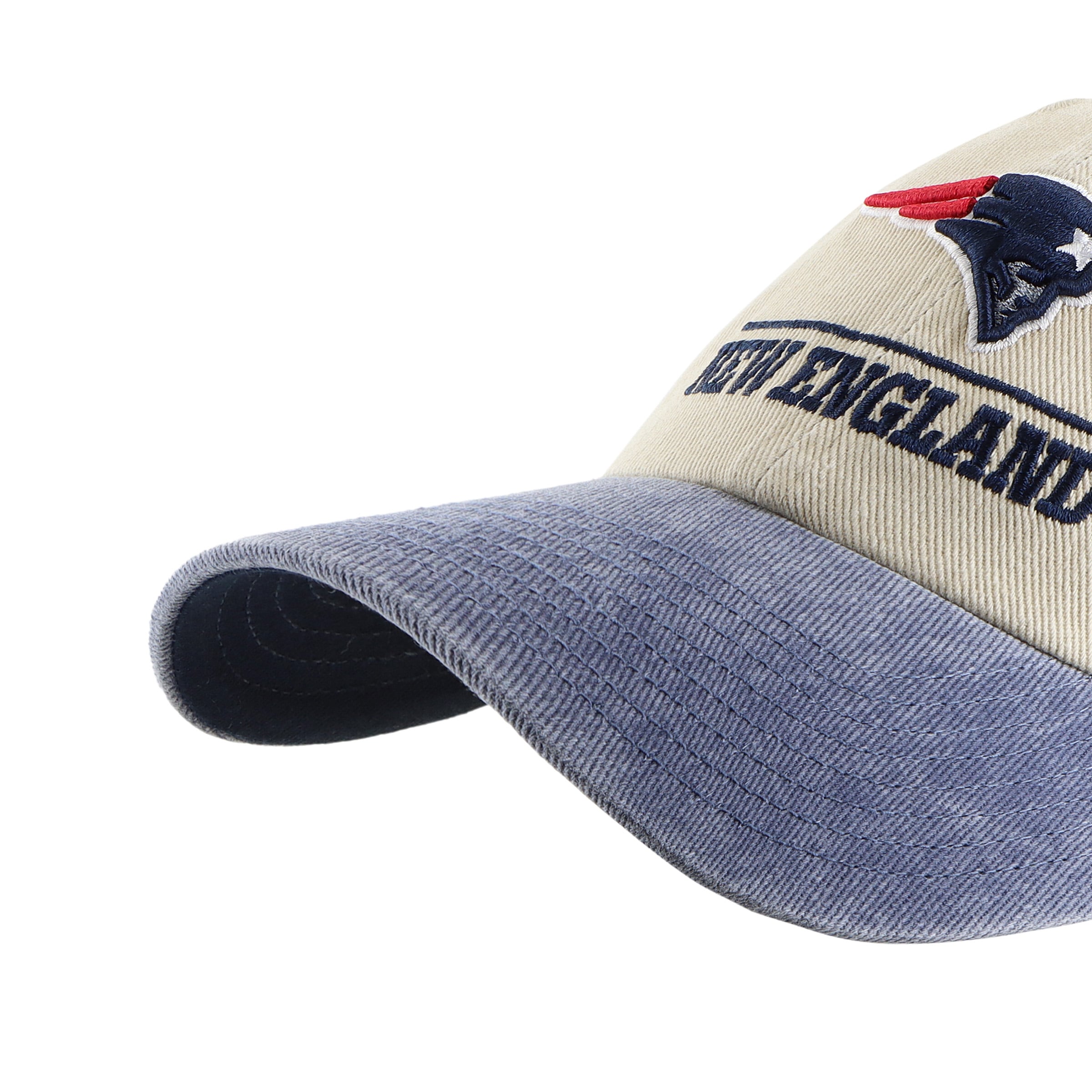 Casquette ajustable pour homme « 47 Natural New England Patriots Logo Line Clean Up »
