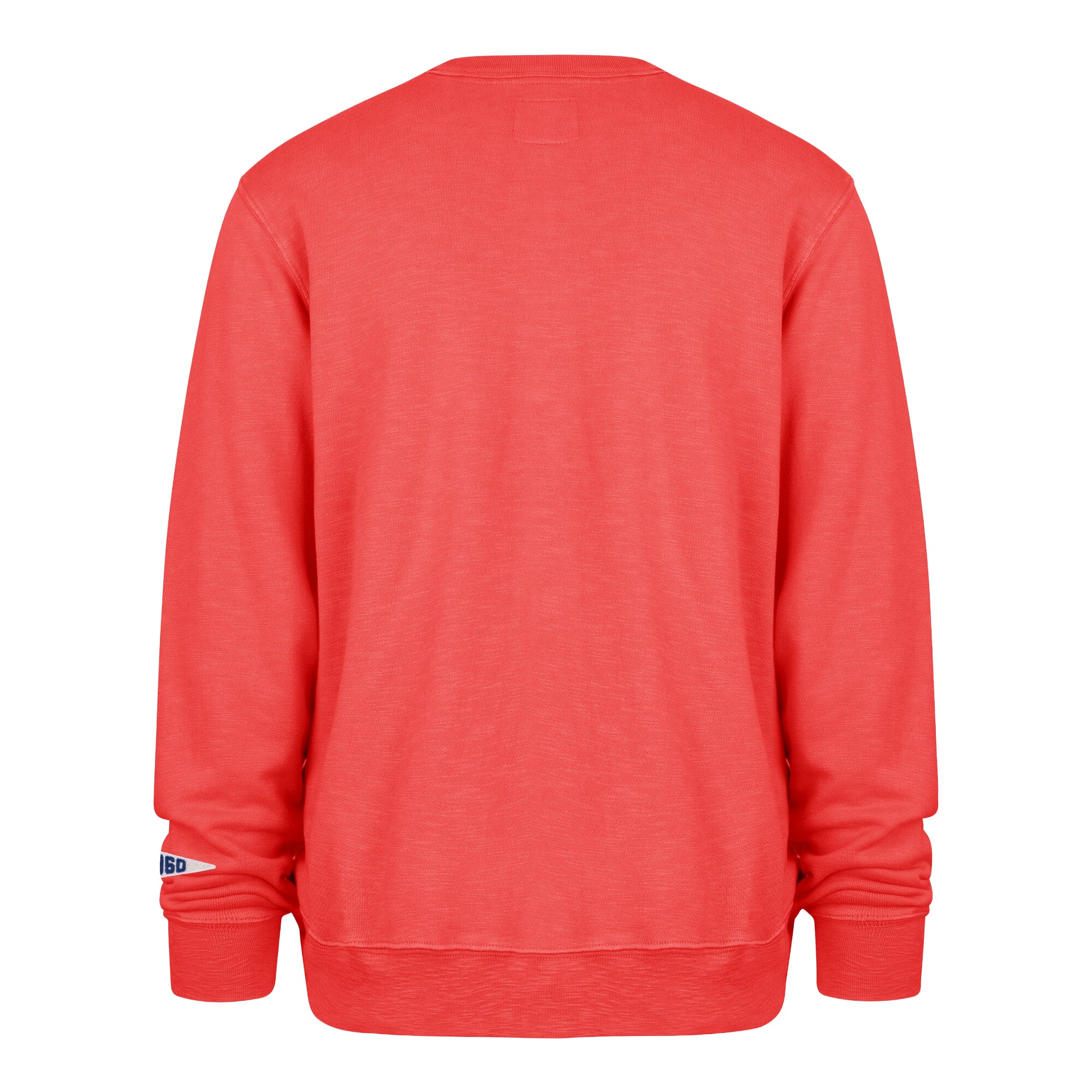 Men's '47 Red New England Patriots Calderwood Well Worn French Terry Sweatshirt