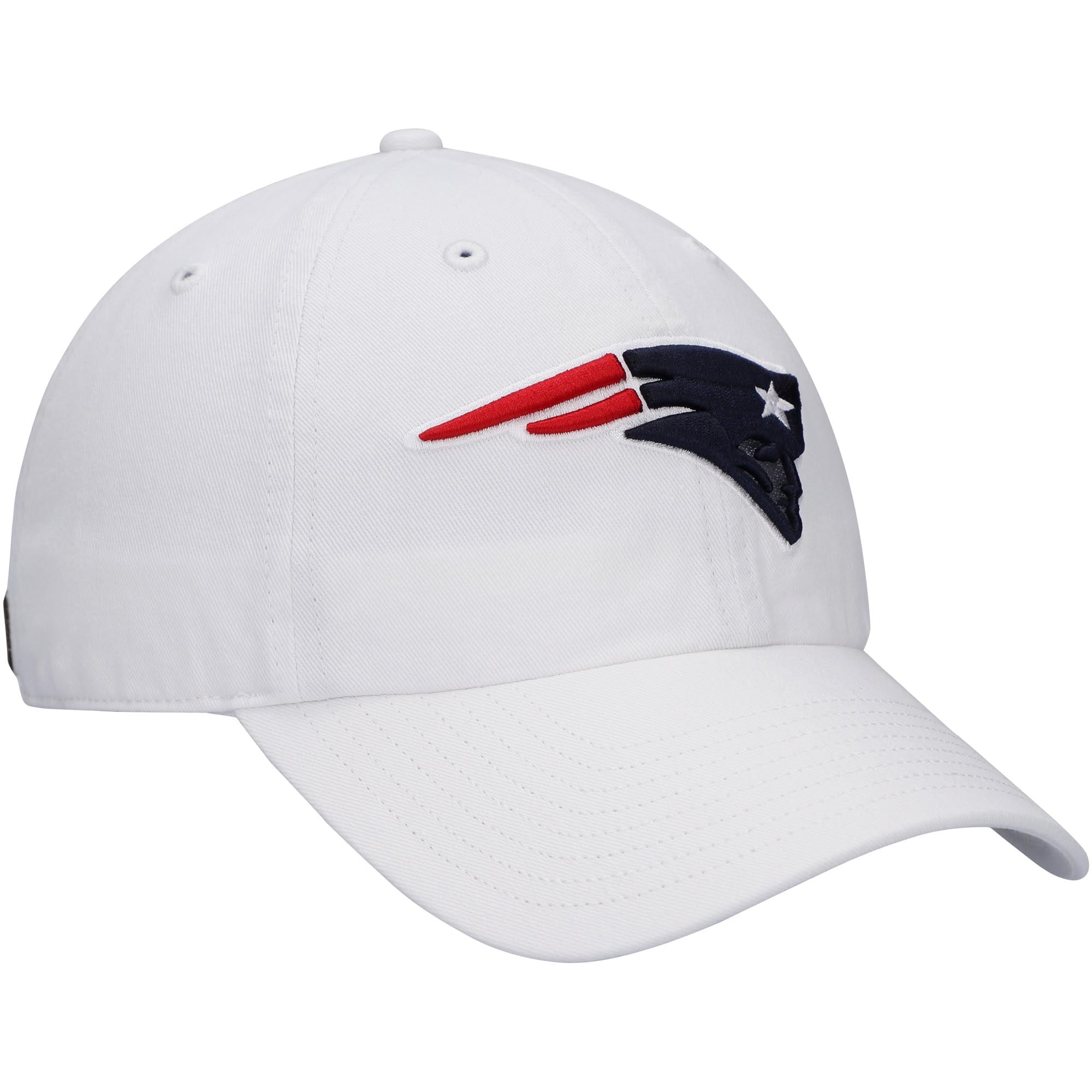 Casquette ajustable Clean Up '47 blanche des New England Patriots pour hommes