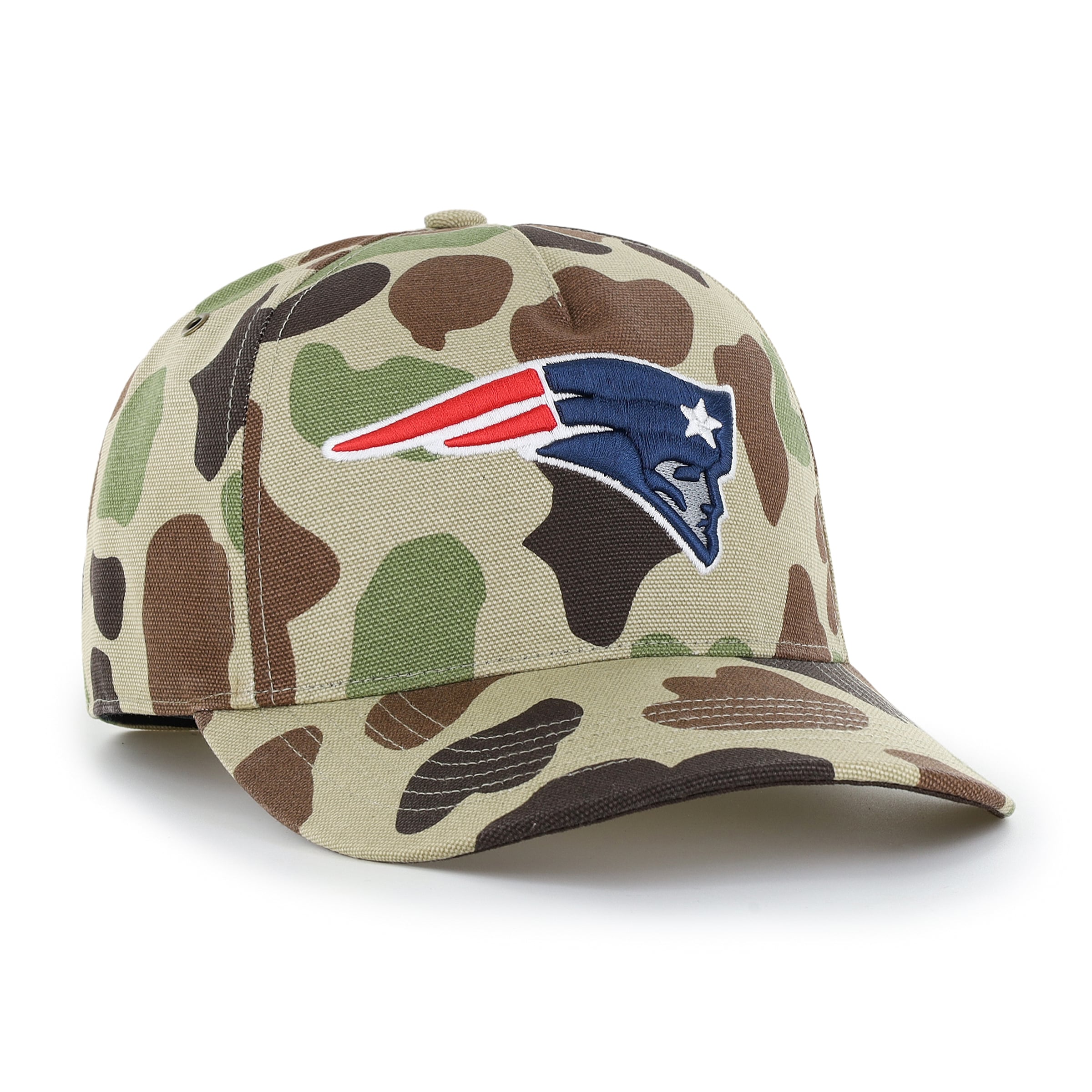Casquette ajustable Carhartt x '47 Duck Camo New England Patriots pour homme