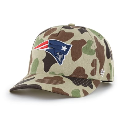 New England Patriots Carhartt x '47 Hitch Adjustable Hat - Duck Camo